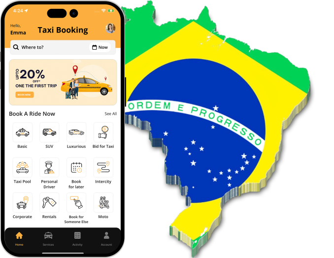 uber clone Brazil