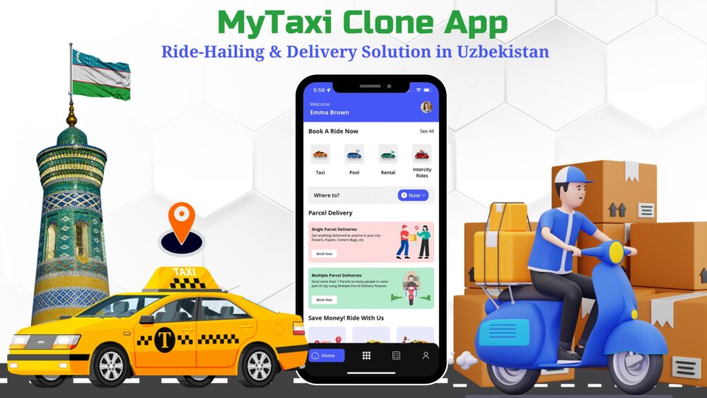 From Rides to Deliveries: Unlock Revenue with MyTaxi Clone in Uzbekistan