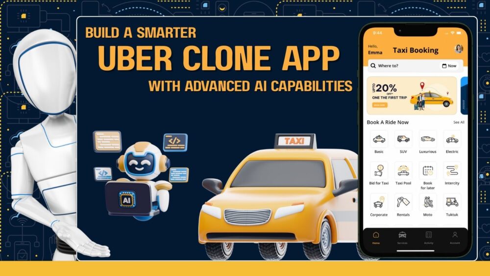 Uber Clone App : Unlock Smart AI Features for Maximum Impact