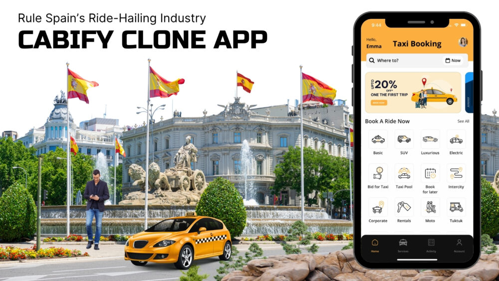 Launch a Cabify Clone App and Dominate Spain’s Taxi Market