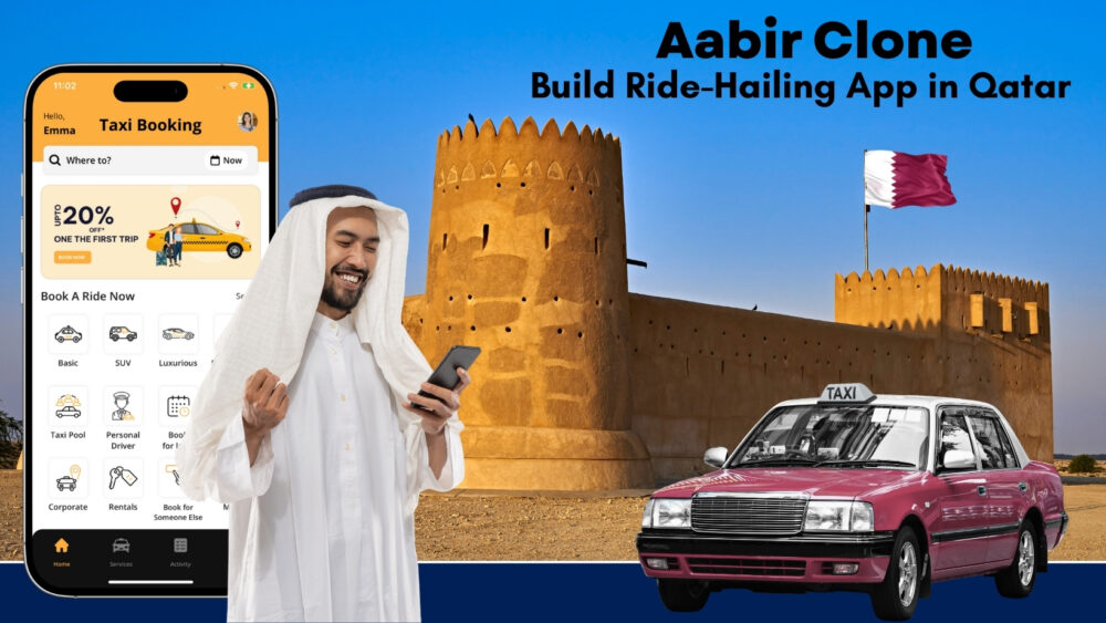 Start a Ride-Hailing Service in Qatar: Aabir Clone App Solution
