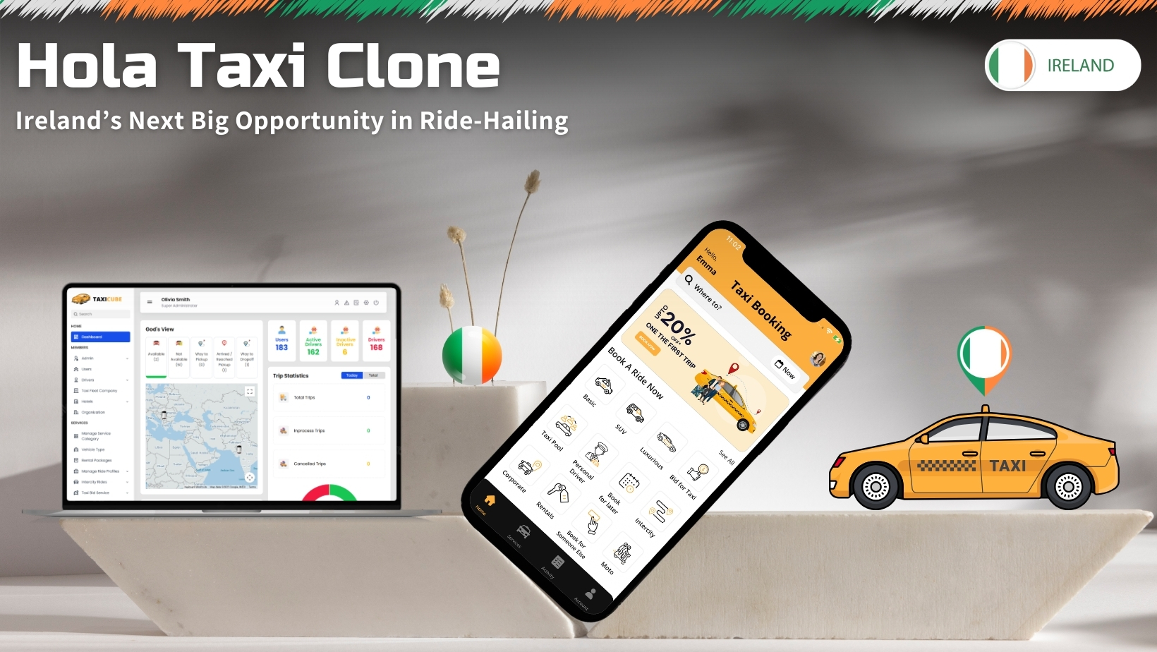Hola Taxi Clone