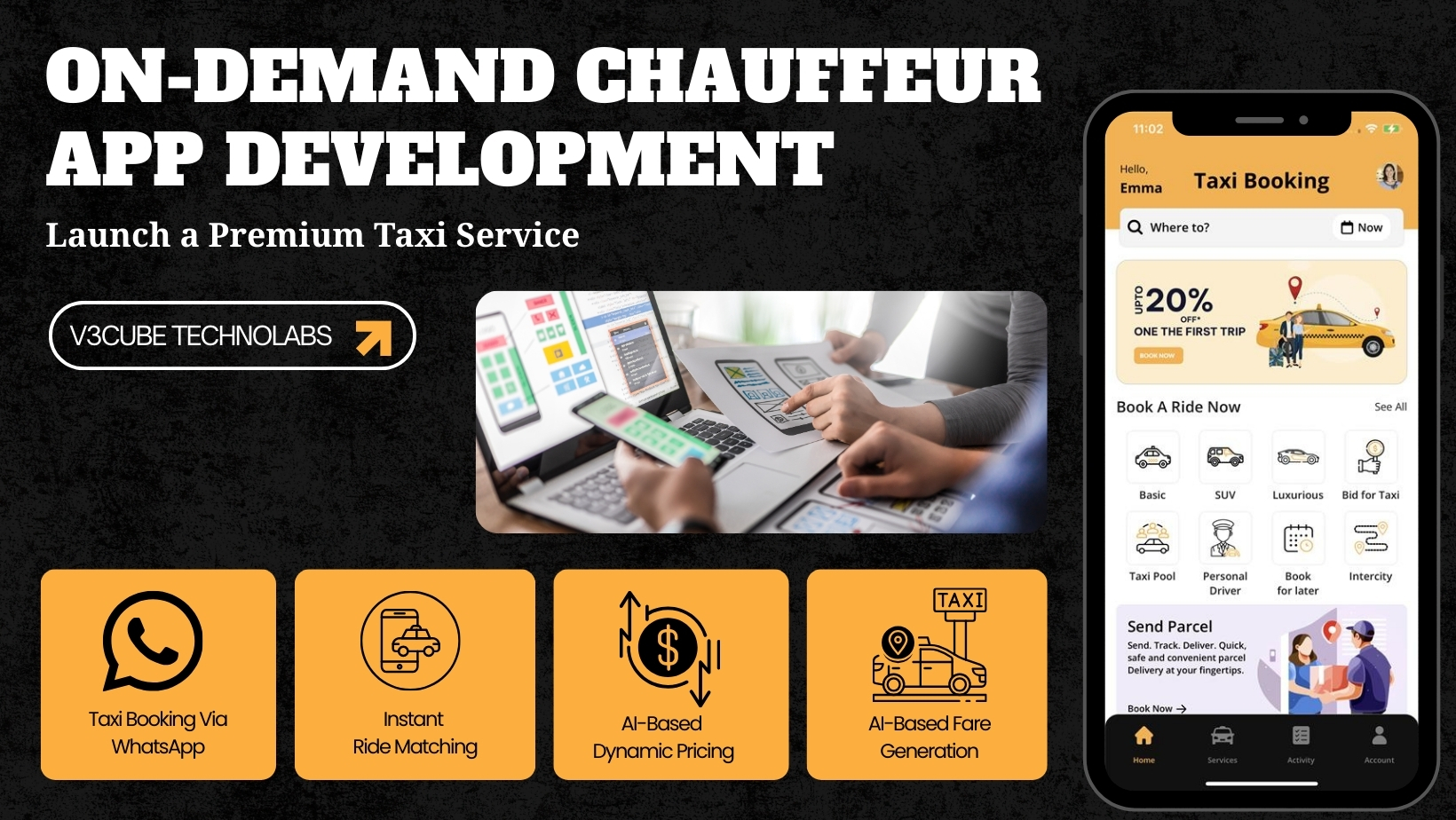 Launch a Premium Taxi Service with On-Demand Chauffeur App Development