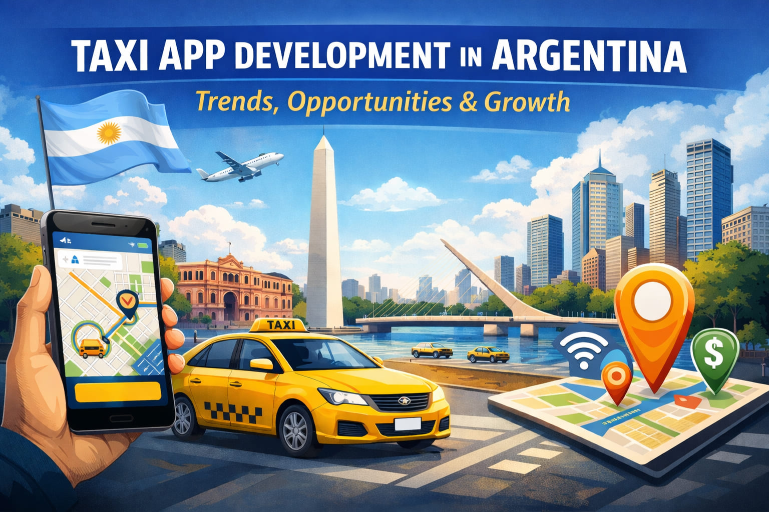 Building a Successful App Based Taxi Business in Argentina’s Cities