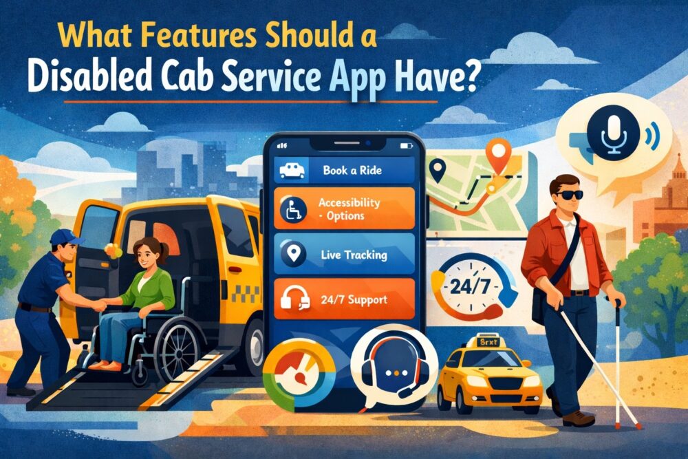 Accessible Ride-Hailing App Development for Disabled Passengers