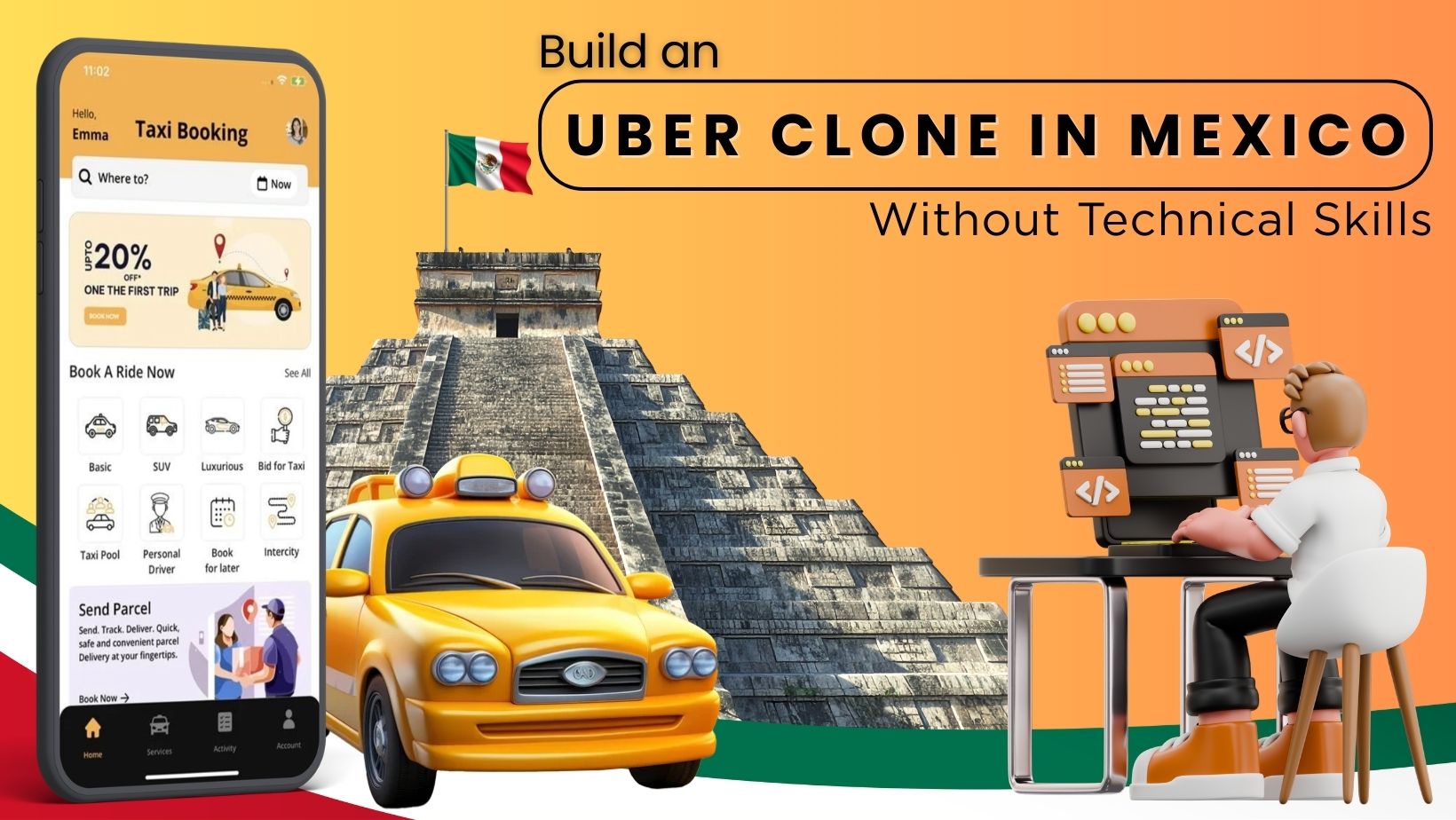 2026 Guide to Creating an Uber Clone App in Mexico