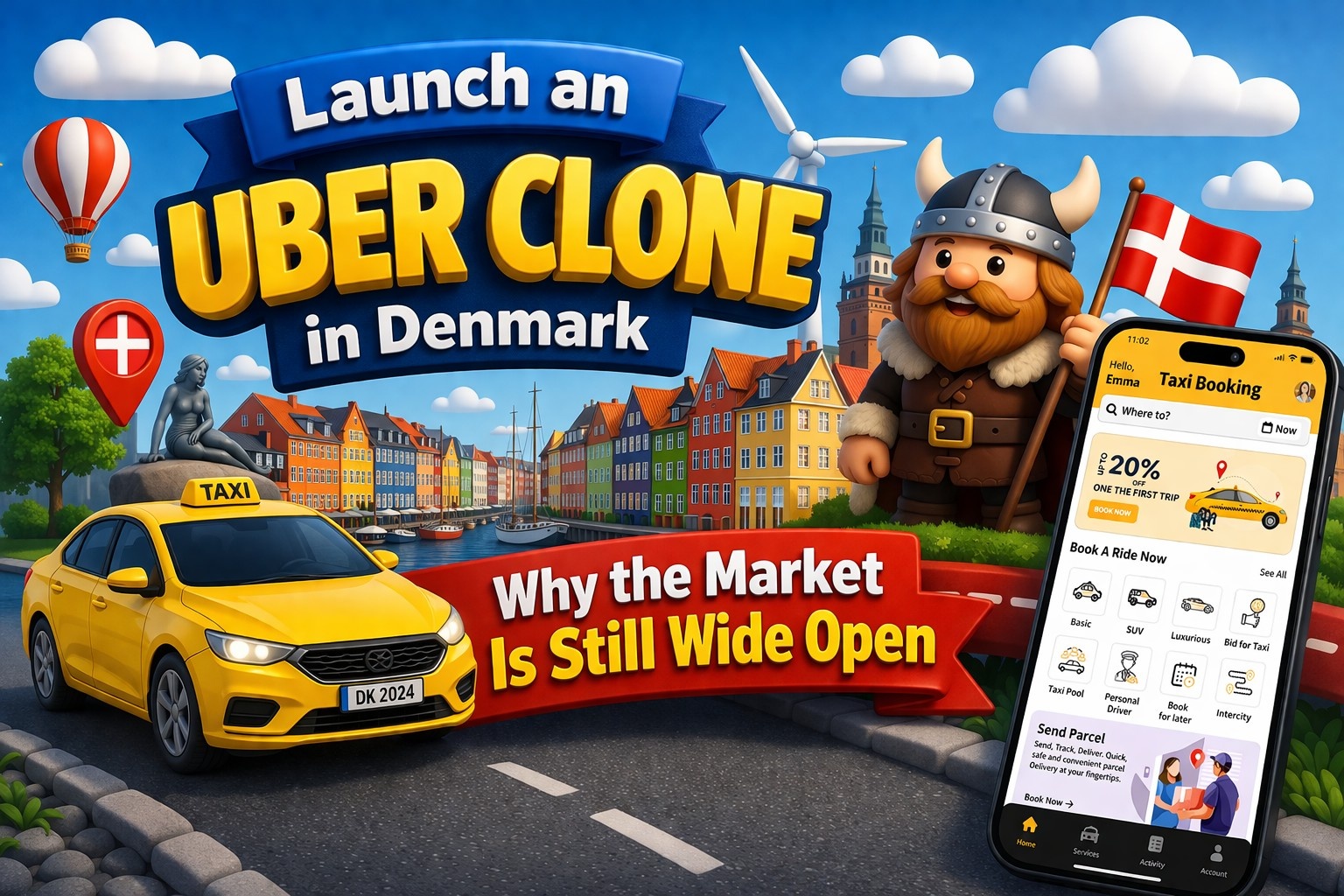 uber clone in denmark