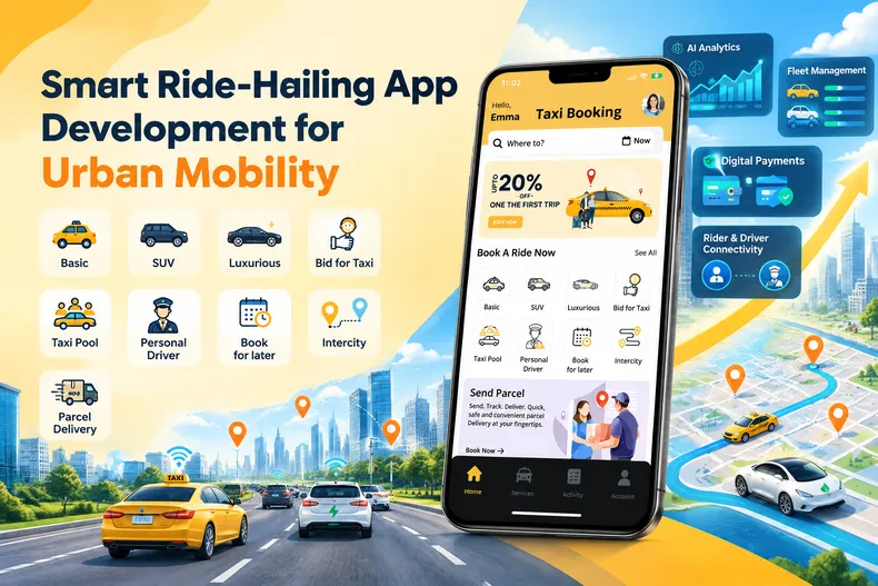 Smart Ride-Hailing App: How to Build the Future of Urban Mobility