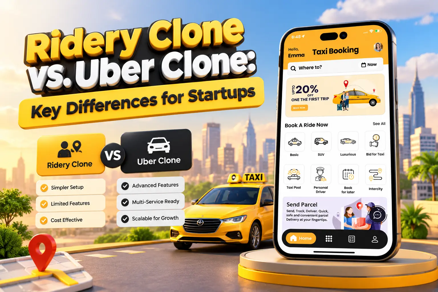 What Is the Difference Between a Ridery Clone and an Uber Clone?