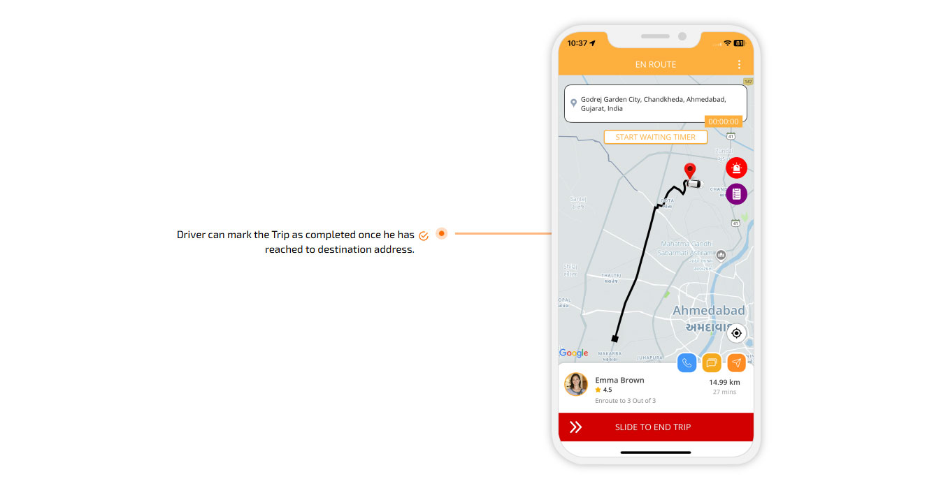 Mark Trip as Completed