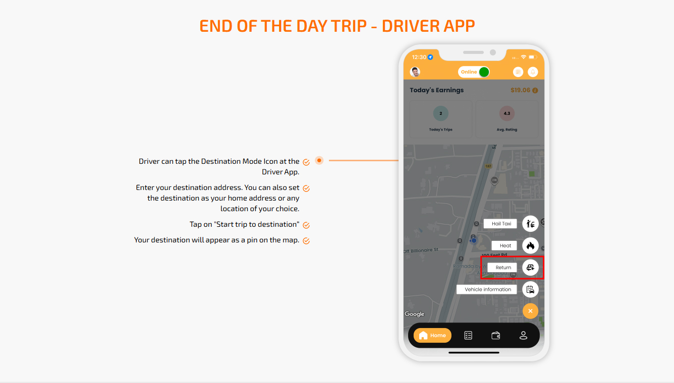 EOD Trip - Driver App