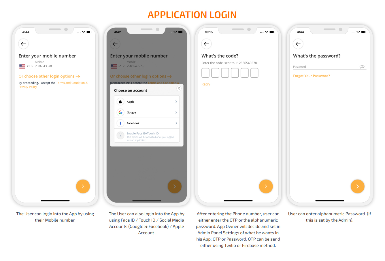 Application Login