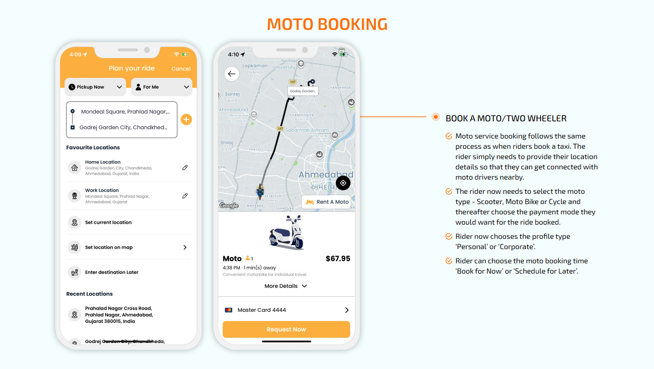 Moto Booking