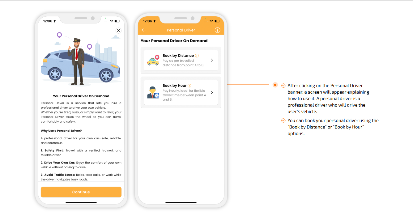 Personal Driver on Demand