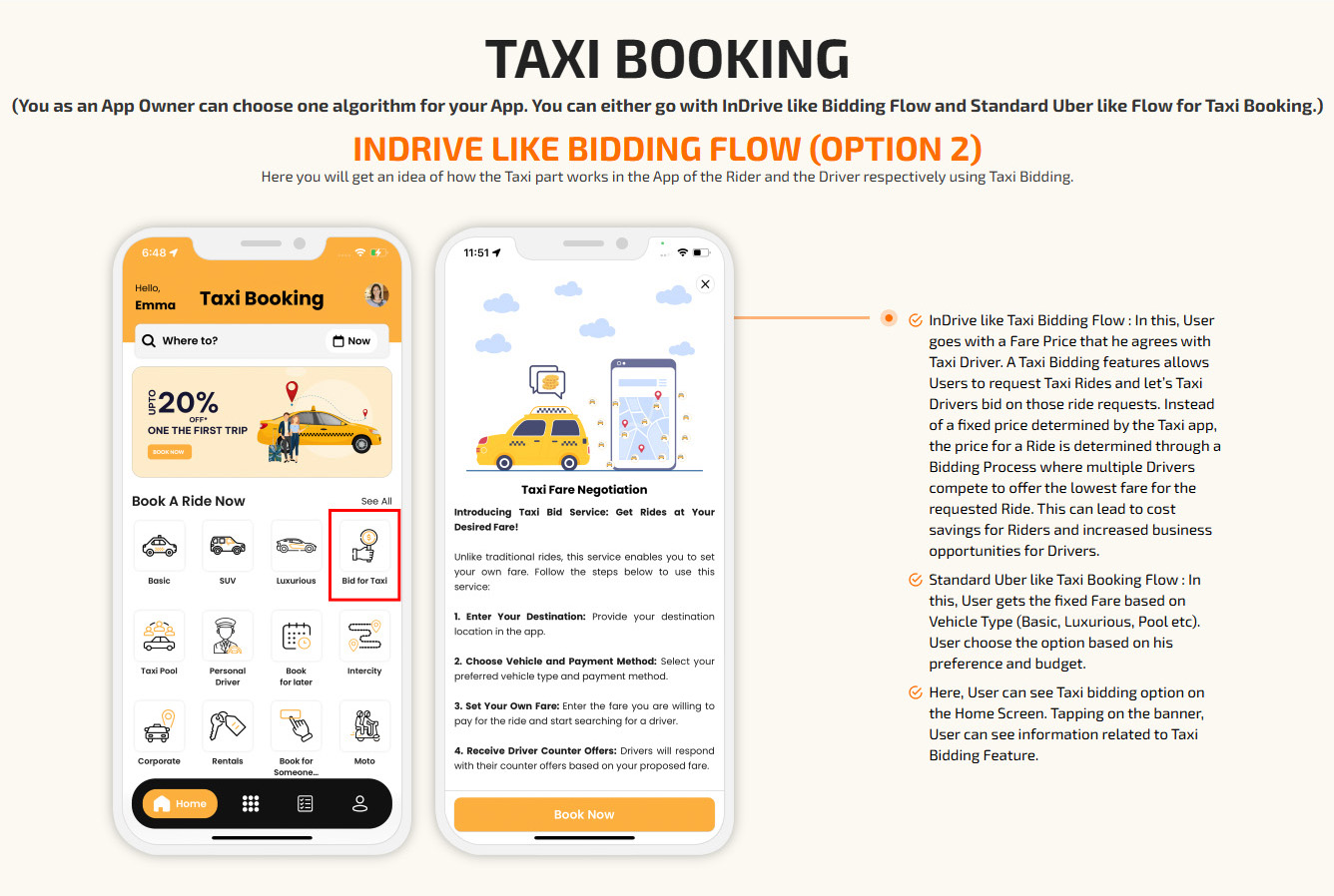 Indrive Like Vidding Flow