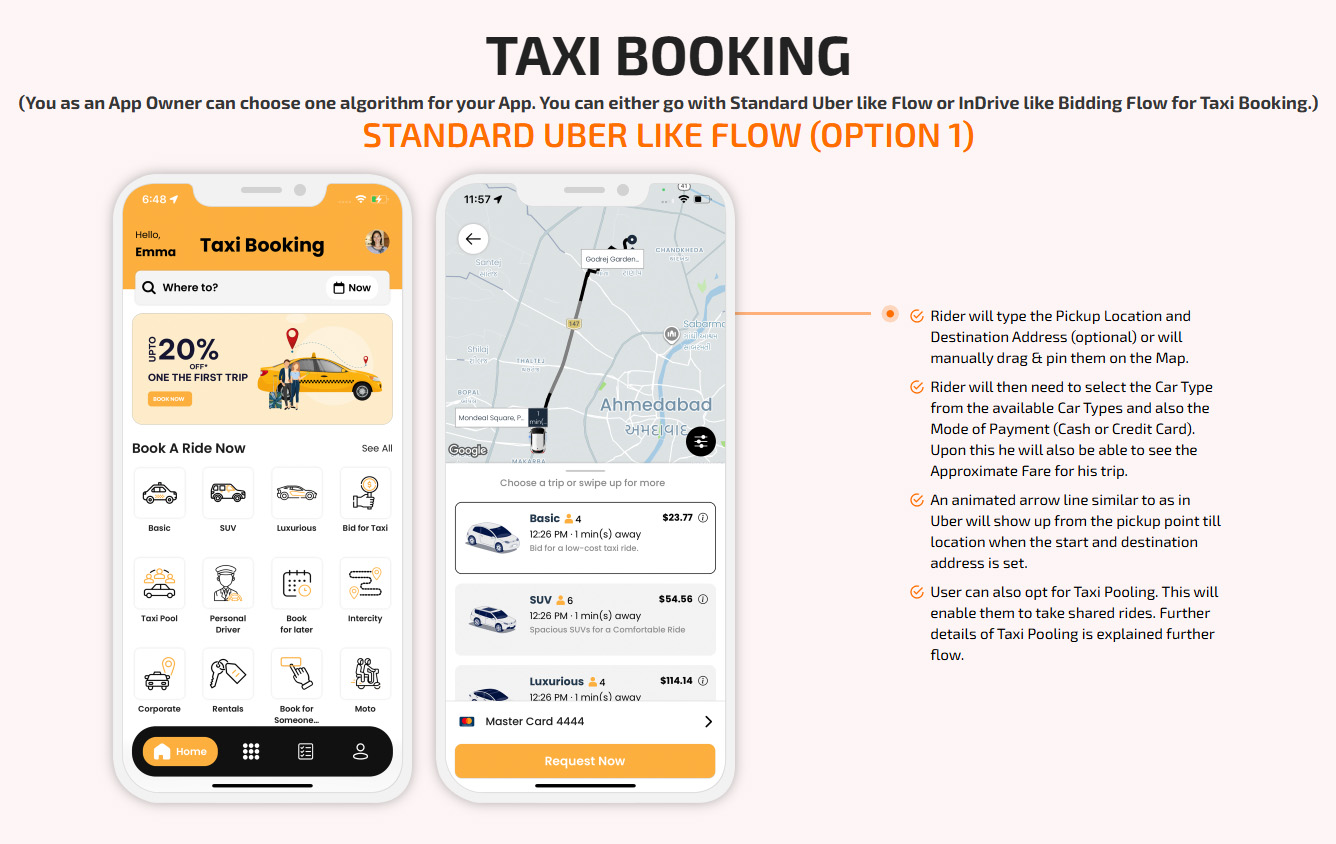 Taxi Booking
