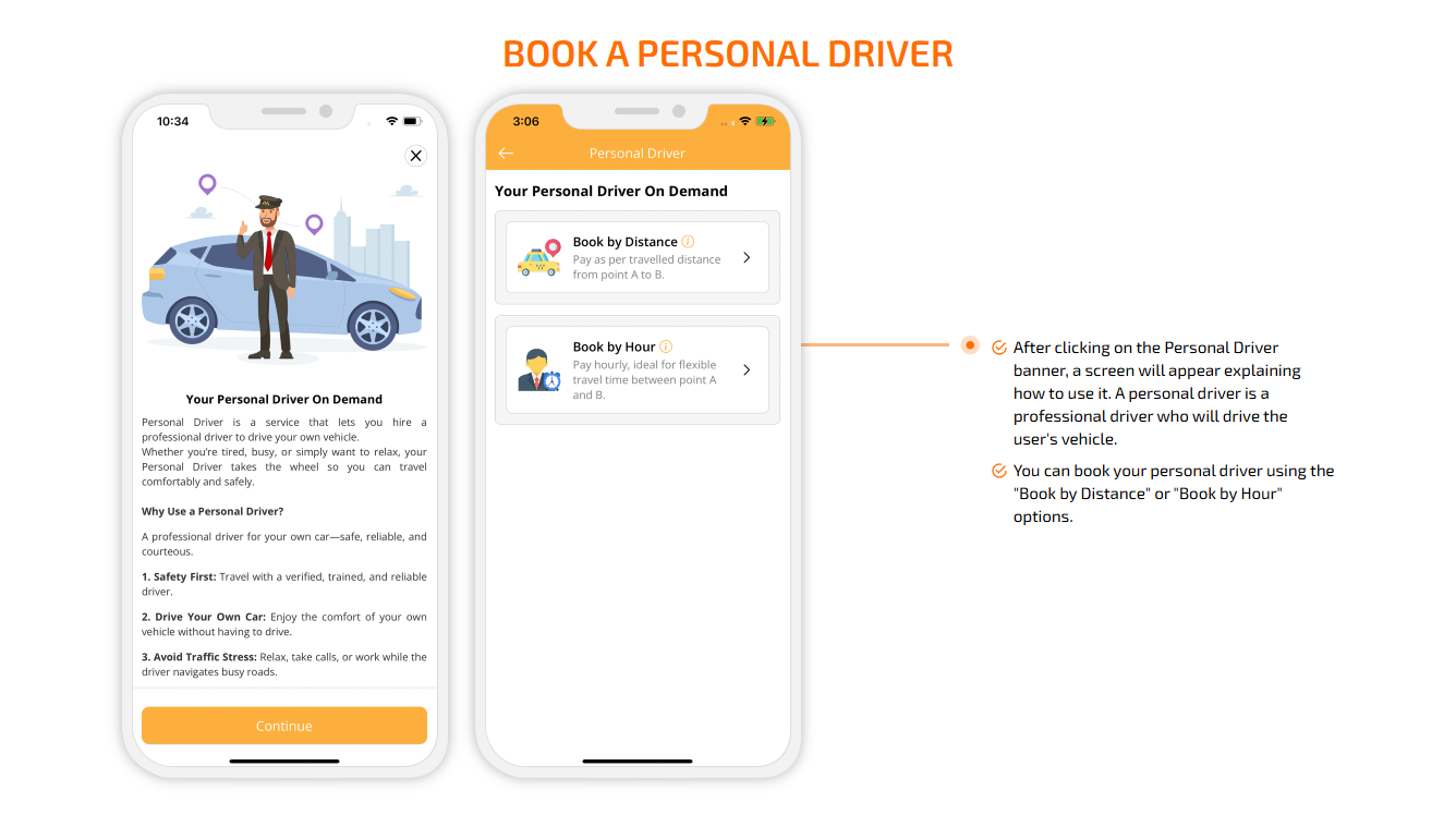 Book a Personal Driver